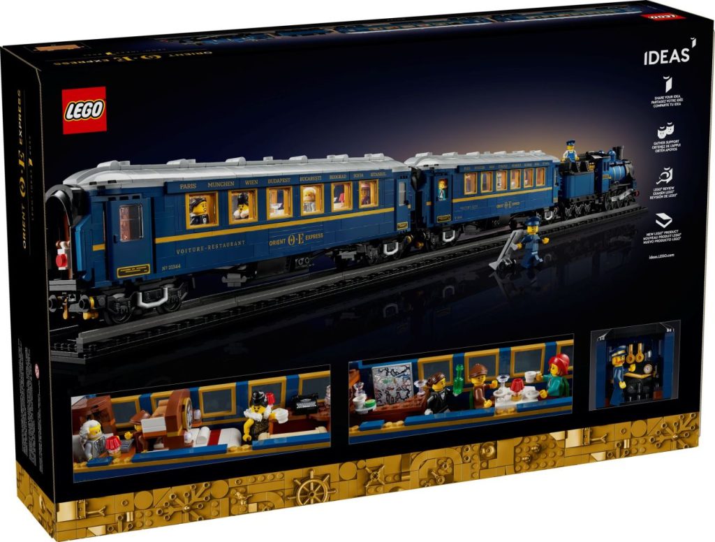 LEGO Ideas 21344 Der Orientexpress offiziell vorgestellt!