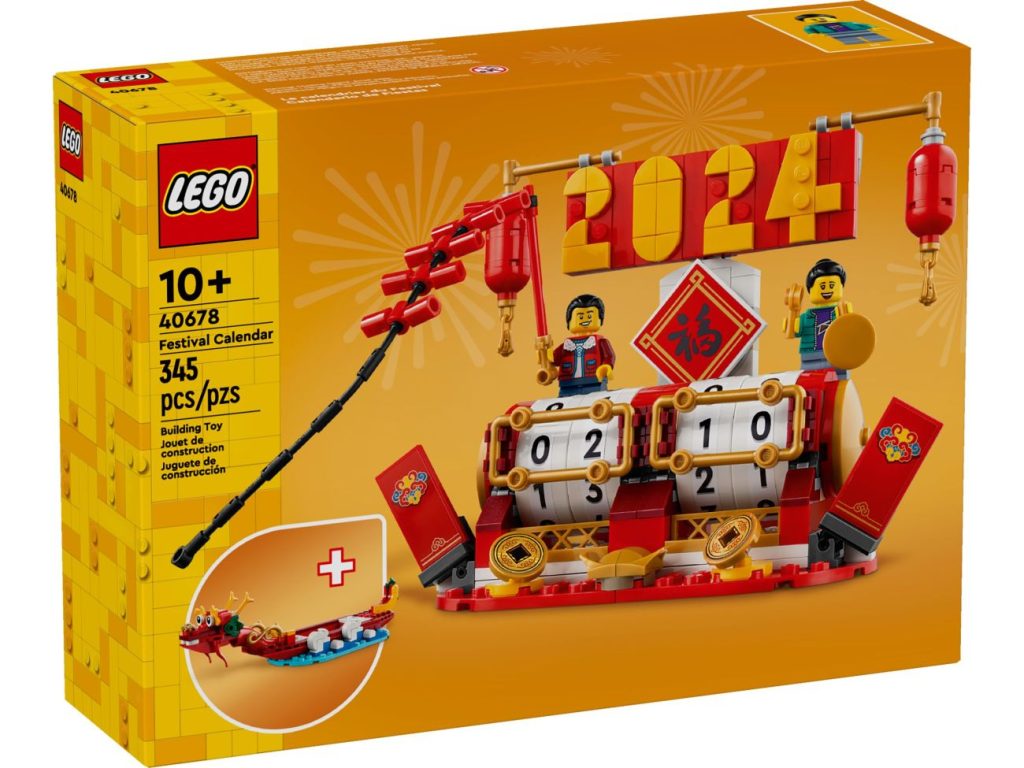 LEGO Chinese New Year 2024: Feiertagskalender & Mickey Mouse Brickheadz veröffentlicht