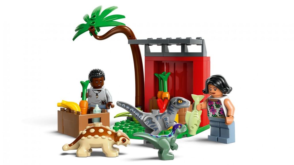 LEGO Jurassic World 2024 Sets mit T.-Rex Schädel und Baby-Dinos