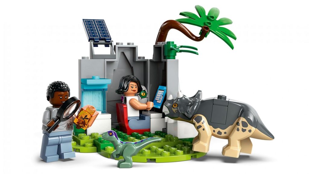 LEGO Jurassic World 2024 Sets mit T.-Rex Schädel und Baby-Dinos