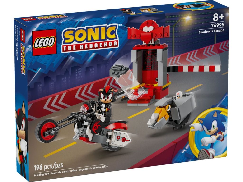 LEGO Sonic the Hedgehog 76995 Shadows Flucht: Erstes 2024er Set vorgestellt!