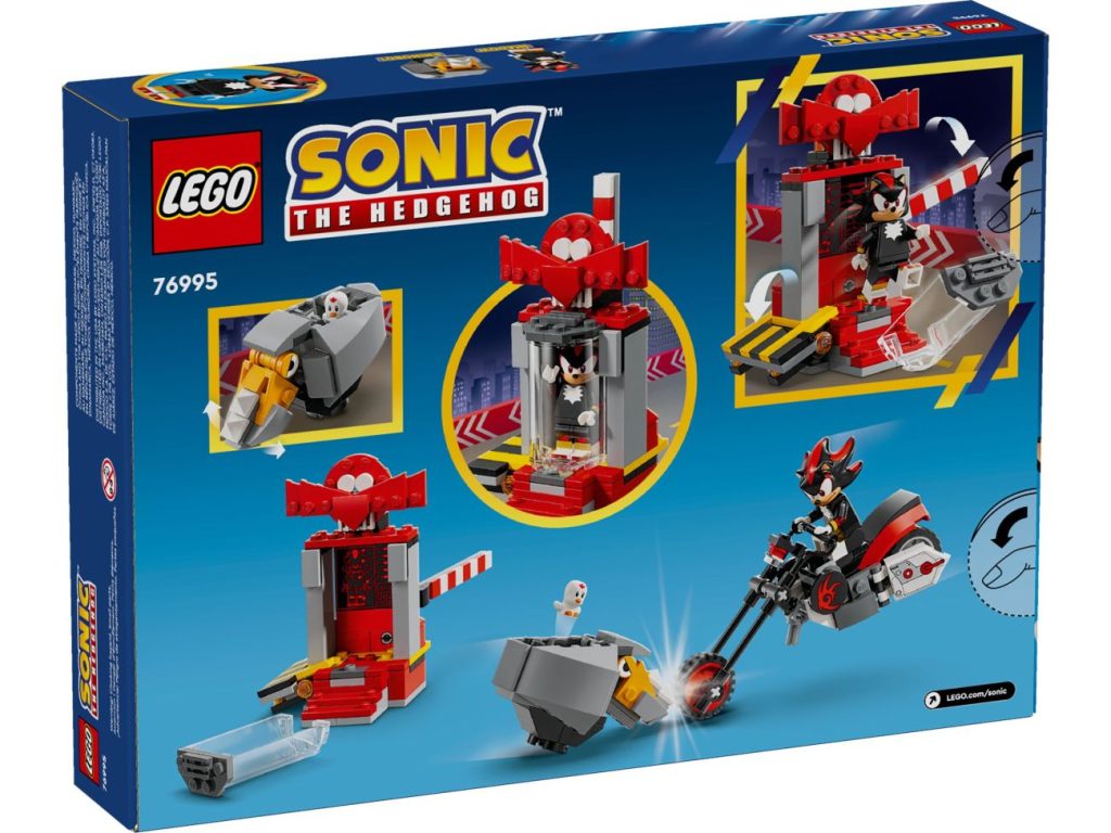LEGO Sonic the Hedgehog 76995 Shadows Flucht: Erstes 2024er Set vorgestellt!