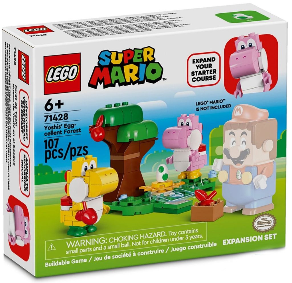 LEGO Super Mario 2024 Neuheiten mit Bowser, Yoshis und Mopsie