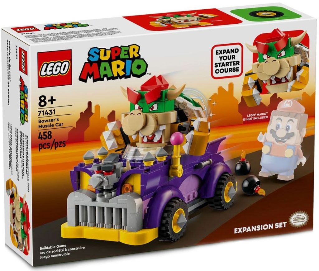 LEGO Super Mario 2024 Neuheiten mit Bowser, Yoshis und Mopsie