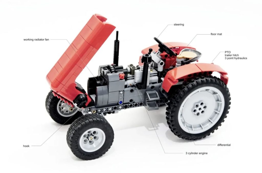 LEGO Ideas Classic Traktor