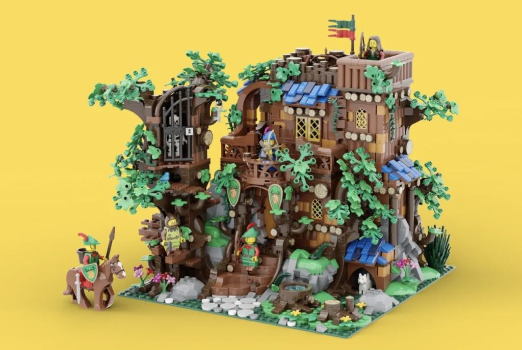 LEGO Ideas Forest Base