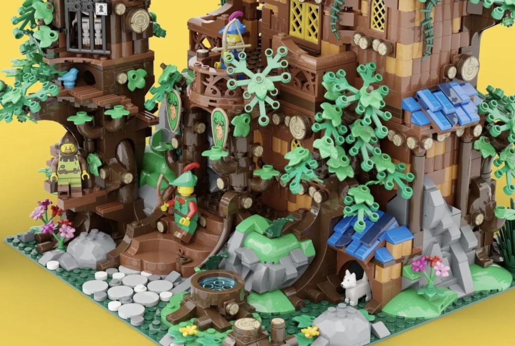 LEGO Ideas Forest Base