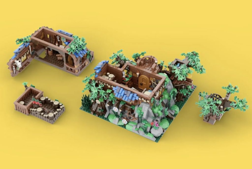 LEGO Ideas Forest Base