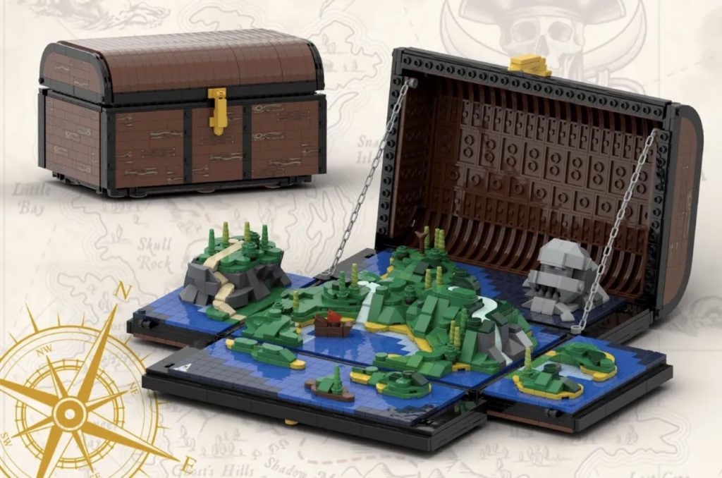 LEGO Ideas Pirate Treasure Chest