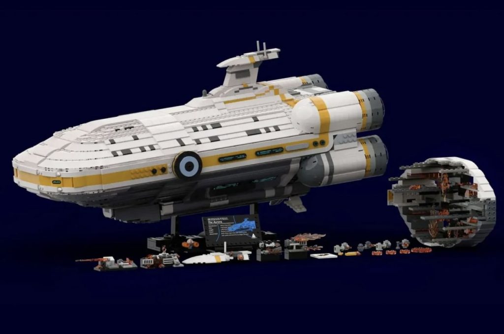 LEGO Ideas Subnautica The Aurora