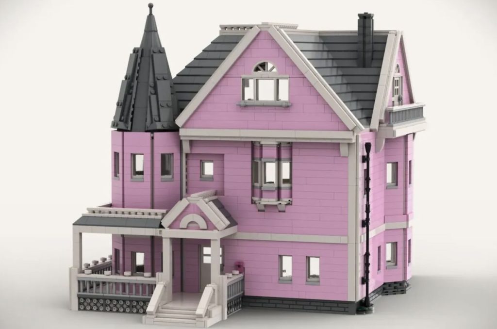 LEGO Ideas The Pink Palace Apartment from Coralina