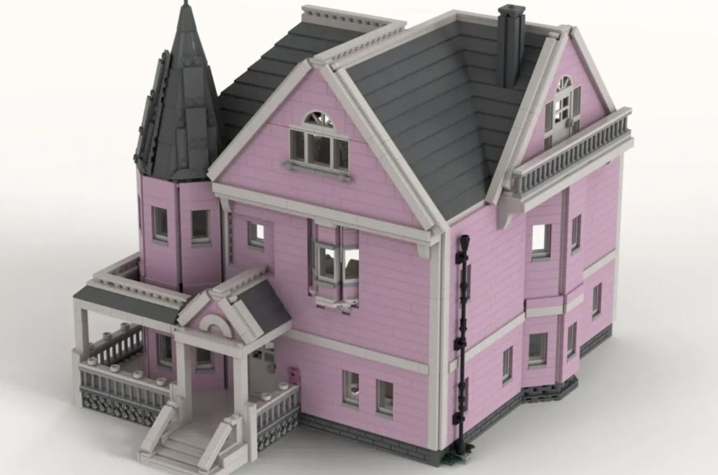 LEGO Ideas The Pink Palace Apartment from Coralina