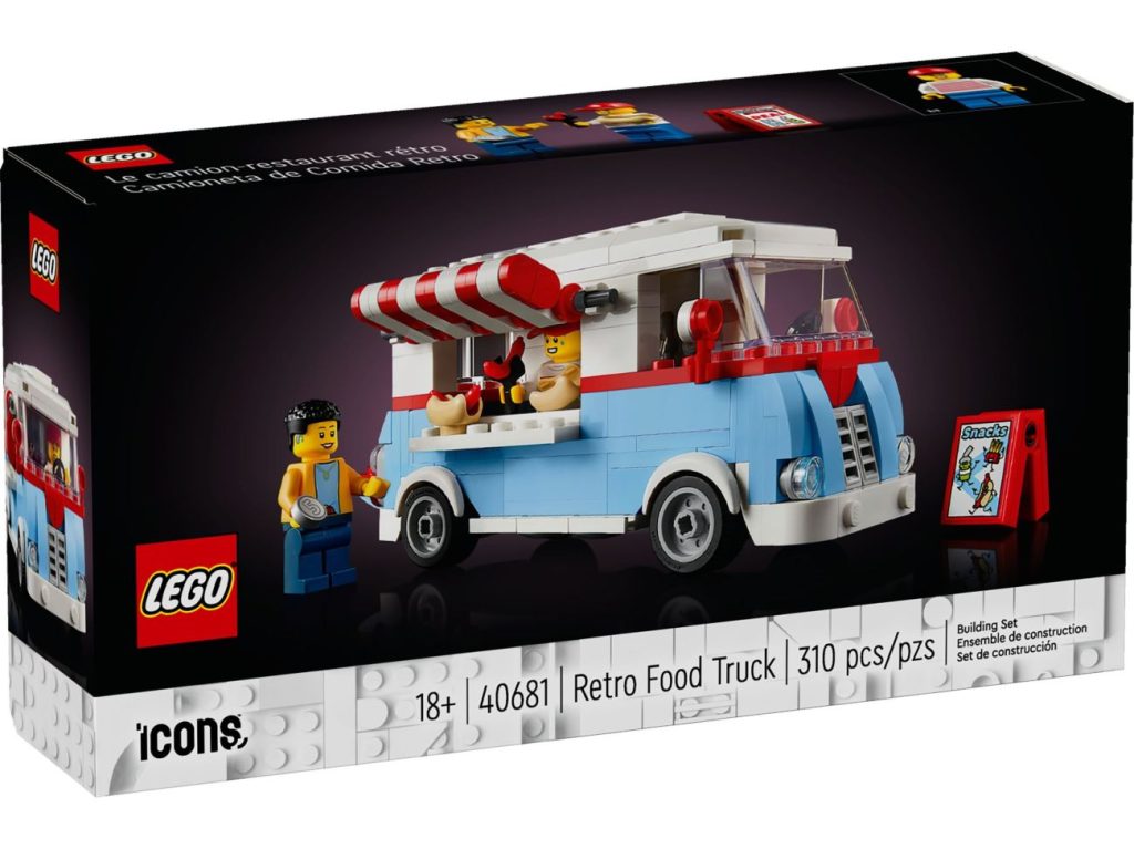 LEGO Icons 40681 Retro Food Truck: Erste Bilder zur kommenden Gratisbeigabe