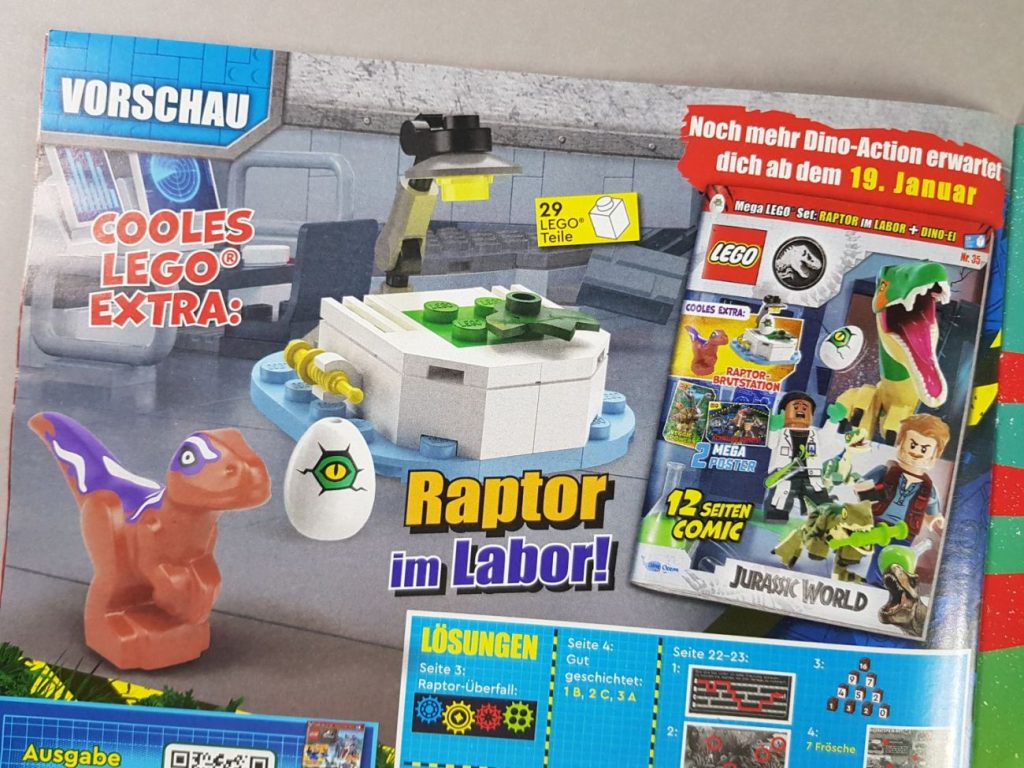 LEGO Jurassic World Magazin