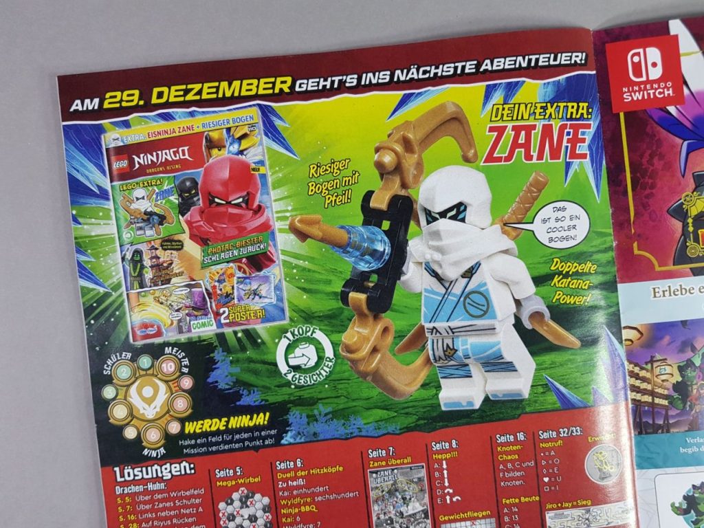 LEGO Ninjago Magazin #109 Review und Heftvorschau