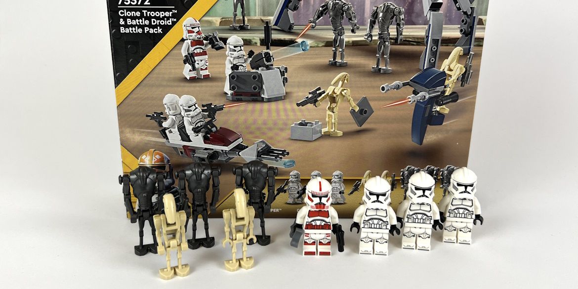 LEGO Star Wars 75372 Clone Trooper & Battle Droid Battle Pack im Review