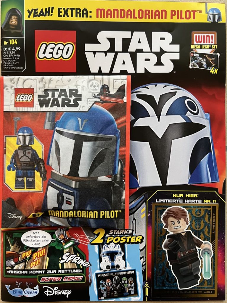 LEGO Star Wars Magazin #104: Mandalorian Pilot und Heftvorschau