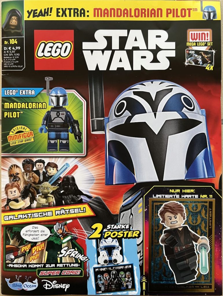 LEGO Star Wars Magazin #104: Mandalorian Pilot und Heftvorschau