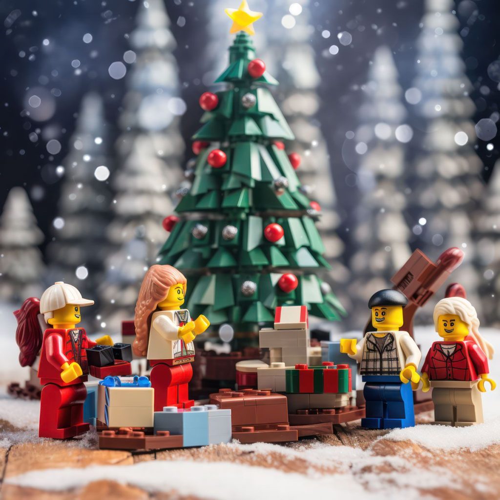 Frohe Festtage mit Familie, Freunden und LEGO