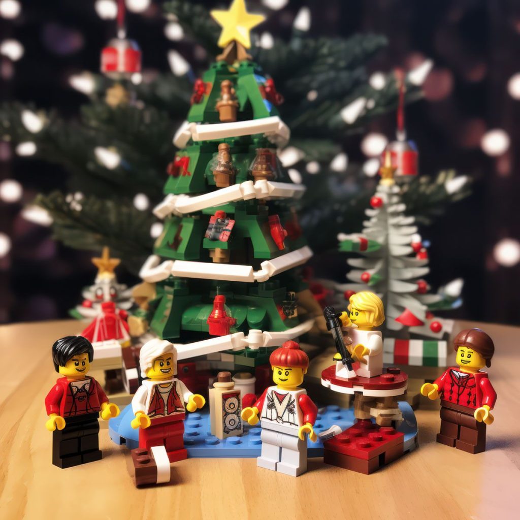 Frohe Festtage mit Familie, Freunden und LEGO