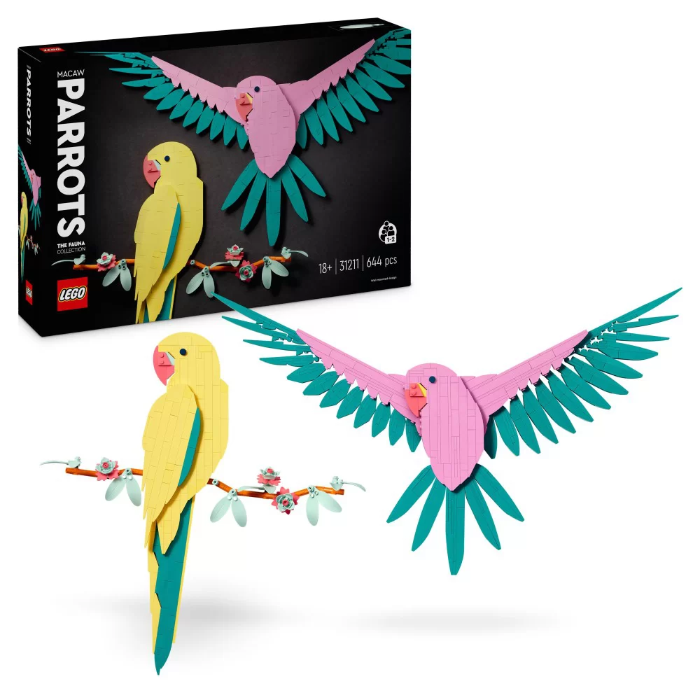 LEGO Art 31211 Macaw Parrots: Erste Bilder des kommenden Sets!