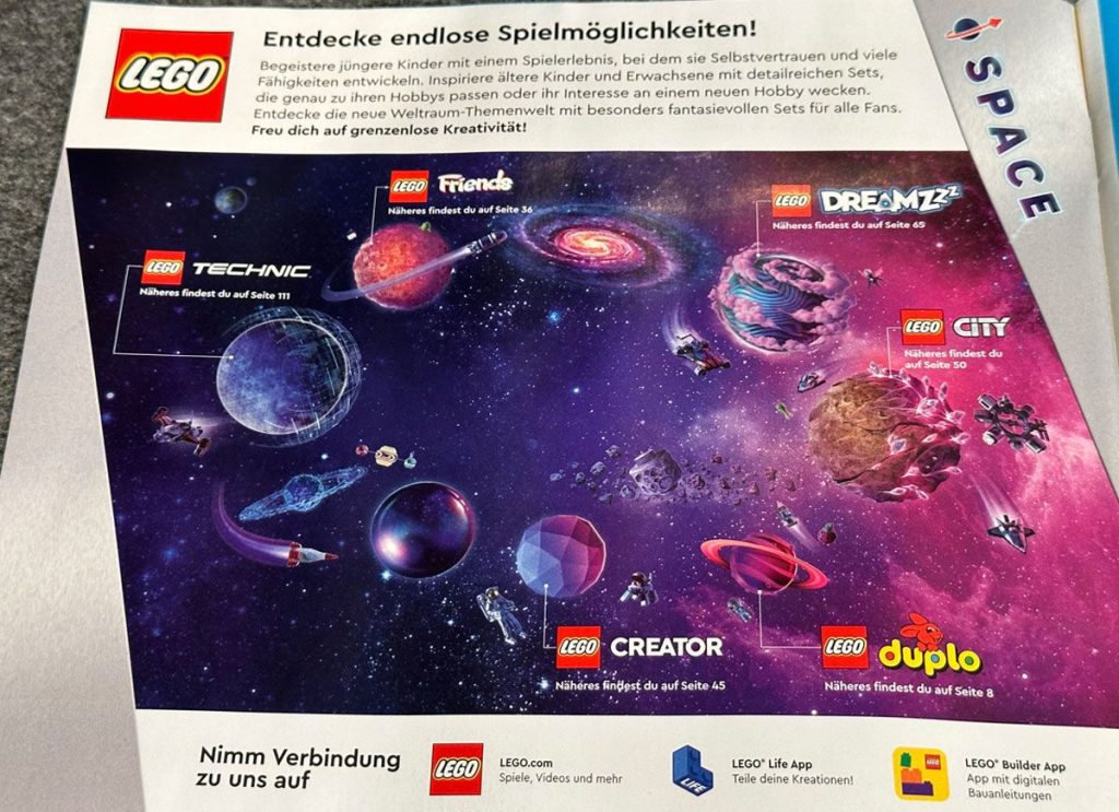 Der neue LEGO Katalog 2024 durchgeblättert