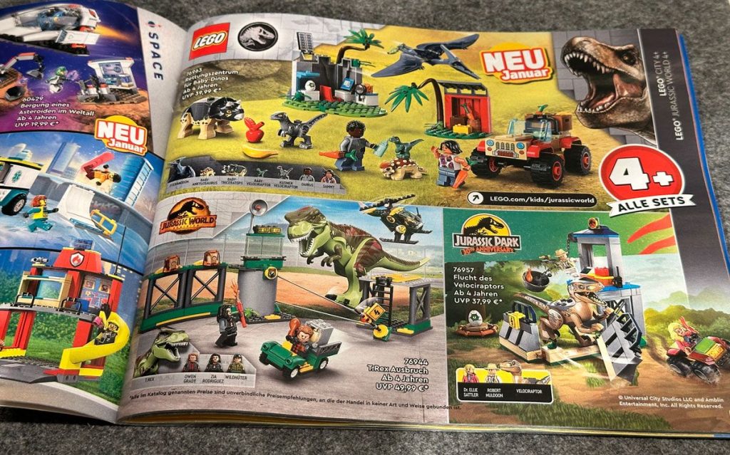 Der neue LEGO Katalog 2024 durchgeblättert