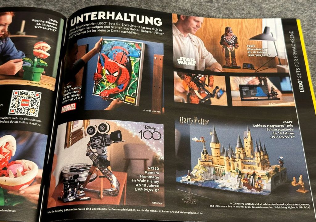 Der neue LEGO Katalog 2024 durchgeblättert