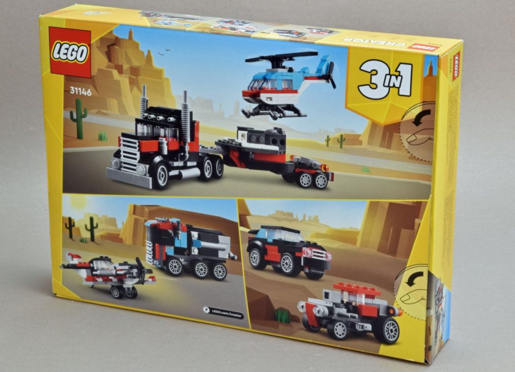 Model Team meets Creator: LEGO 31146 Tieflader mit Hubschrauber im Review