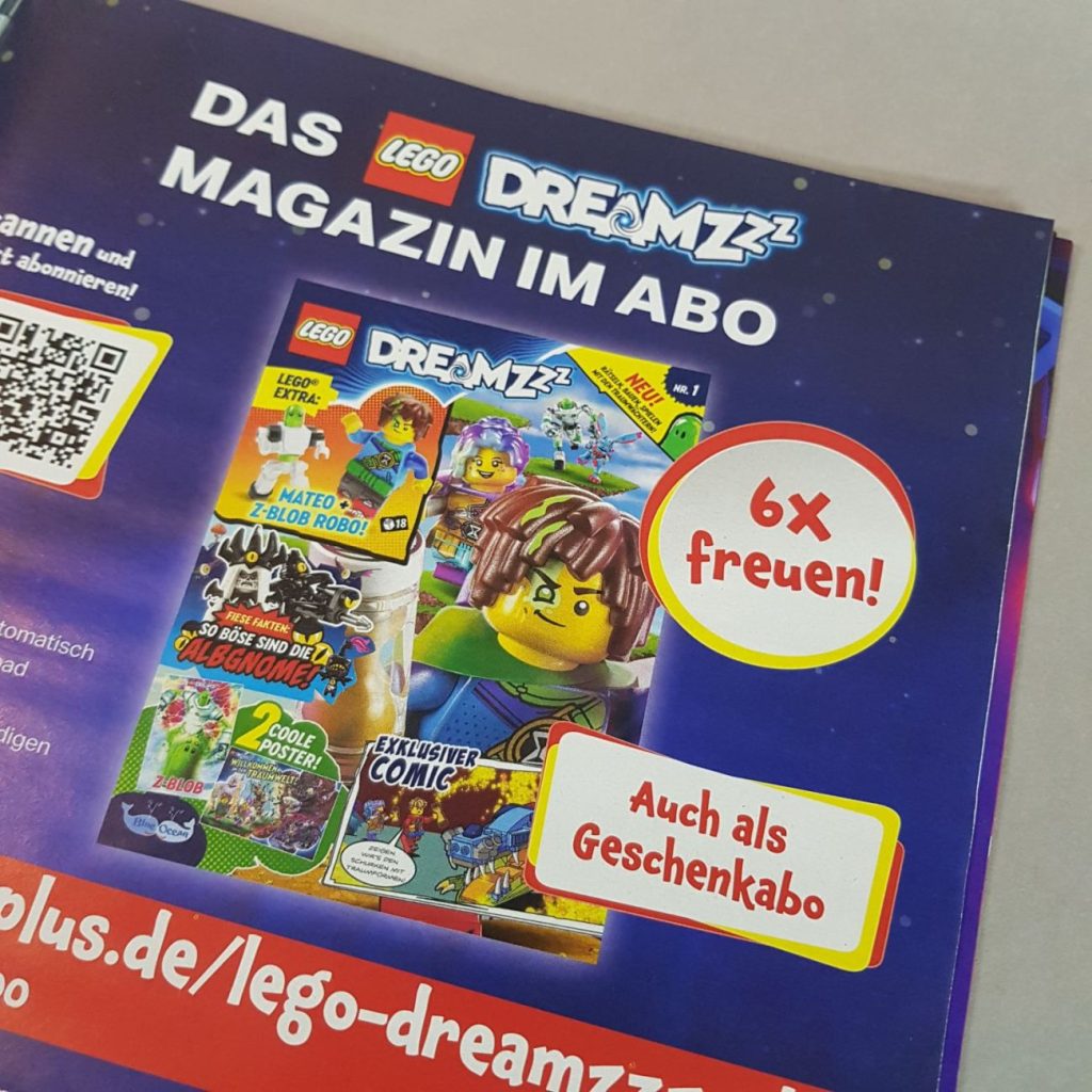 LEGO Dreamzzz Magazin #3 mit Albtraumkönig und bittere Heftvorschau