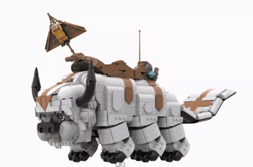 LEGO Ideas Appa the Sky Bison from Avatar the Last Airbender