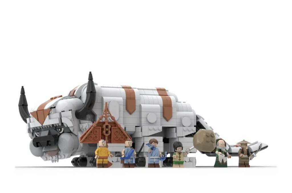 LEGO Ideas Appa the Sky Bison from Avatar the Last Airbender