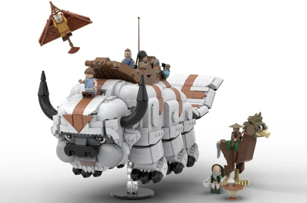 LEGO Ideas Appa the Sky Bison from Avatar the Last Airbender