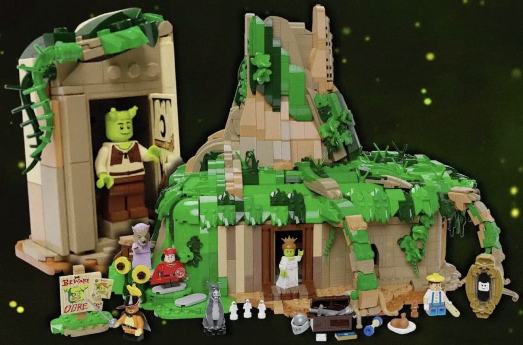 LEGO Ideas Dreamworks Shreks Swamp 2