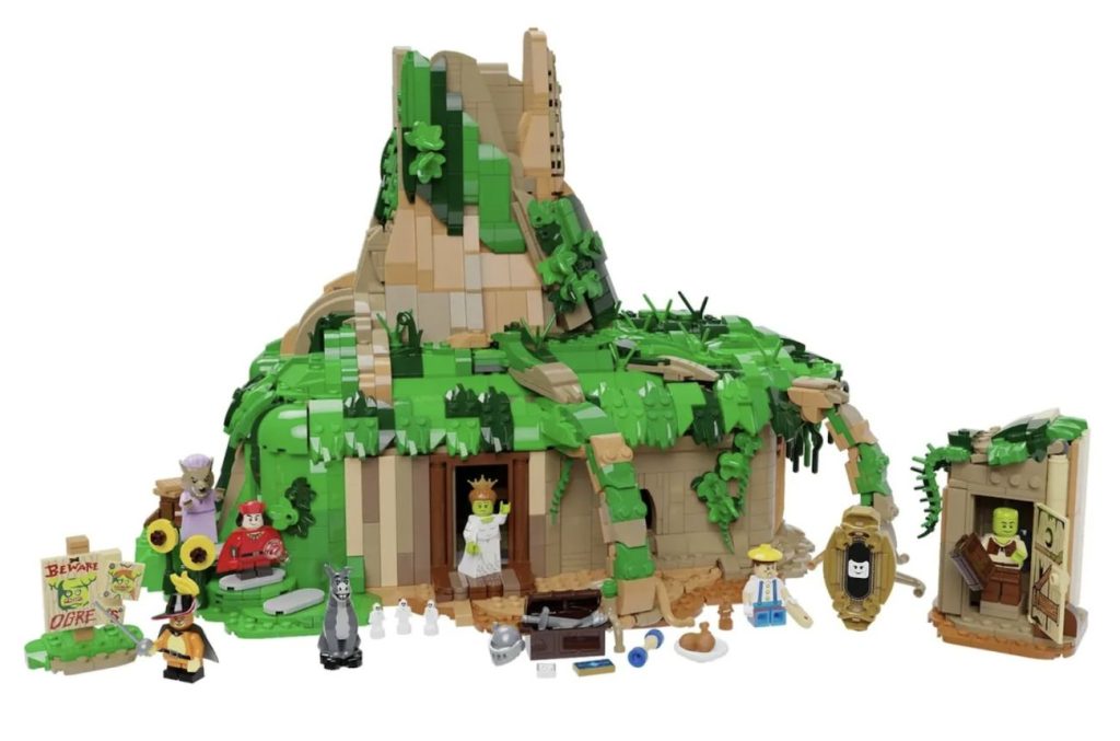 LEGO Ideas Dreamworks Shreks Swamp 2