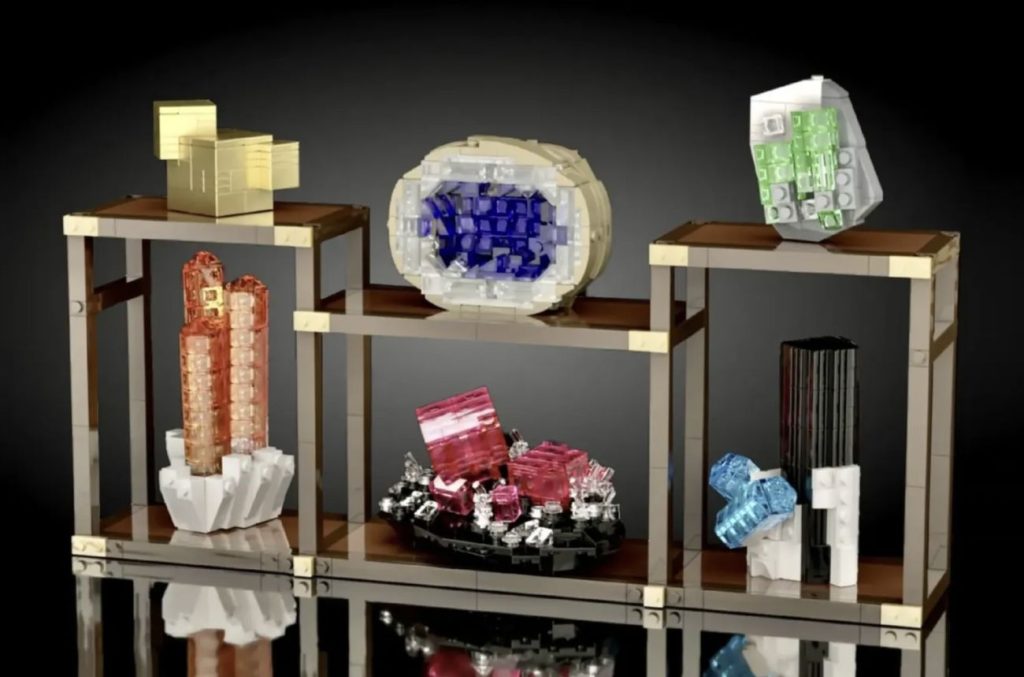 LEGO Ideas Minerals Display