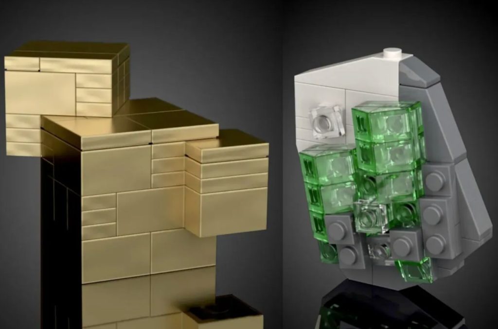 LEGO Ideas Minerals Display