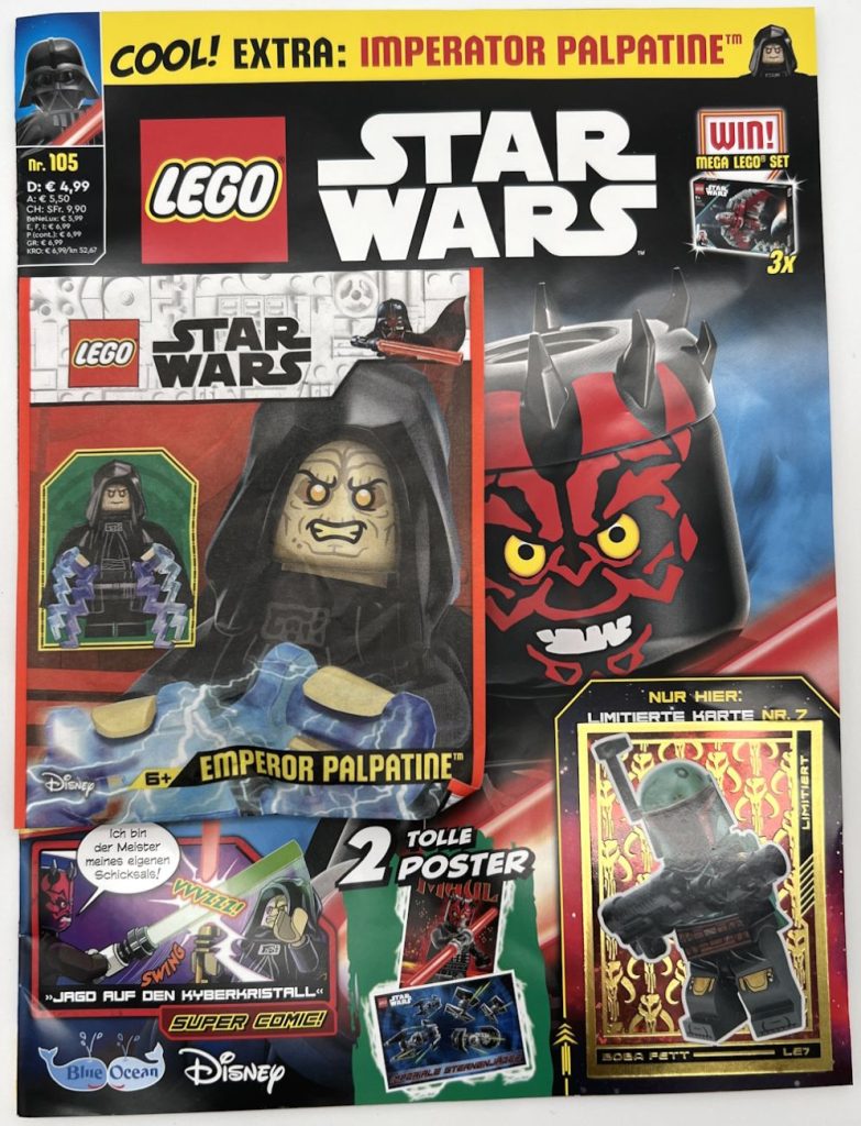 LEGO Star Wars Magazin #105: Imperator Palpatine und Heftvorschau