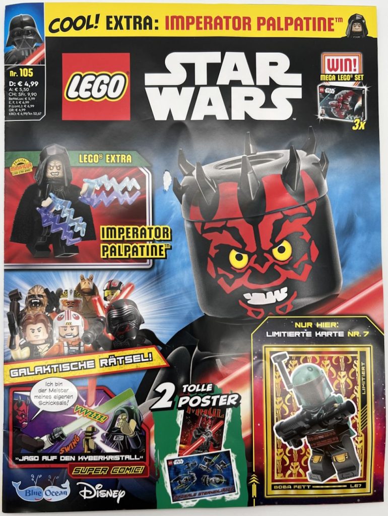 LEGO Star Wars Magazin #105: Imperator Palpatine und Heftvorschau