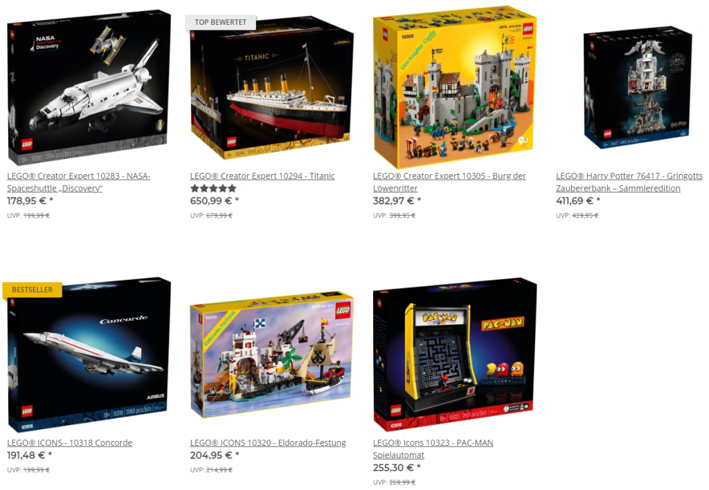 Lucky Bricks: Exklusive LEGO Sets & kommende Neuheiten mit Rabatten!