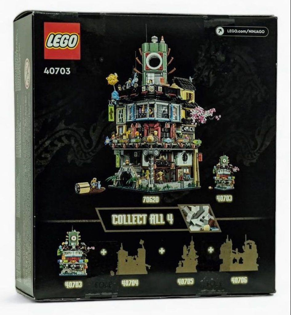 LEGO 40703 Micro Ninjago City: Erste Infos zur GWP-Reihe