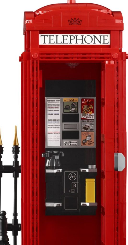 LEGO Ideas 21347 Red London Telephone Box offiziell vorgestellt!