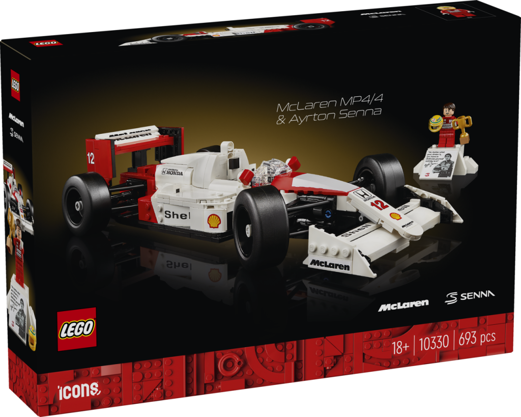 LEGO Icons 10330 McLaren F1 MP4/4 & Ayrton Senna veröffentlicht: Alle Bilder zum Set!