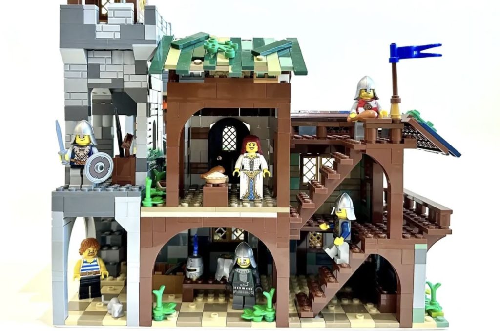 LEGO Ideas Medieval Inn by the Gatehouse