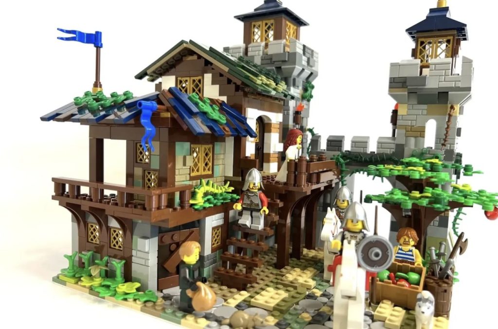 LEGO Ideas Medieval Inn by the Gatehouse