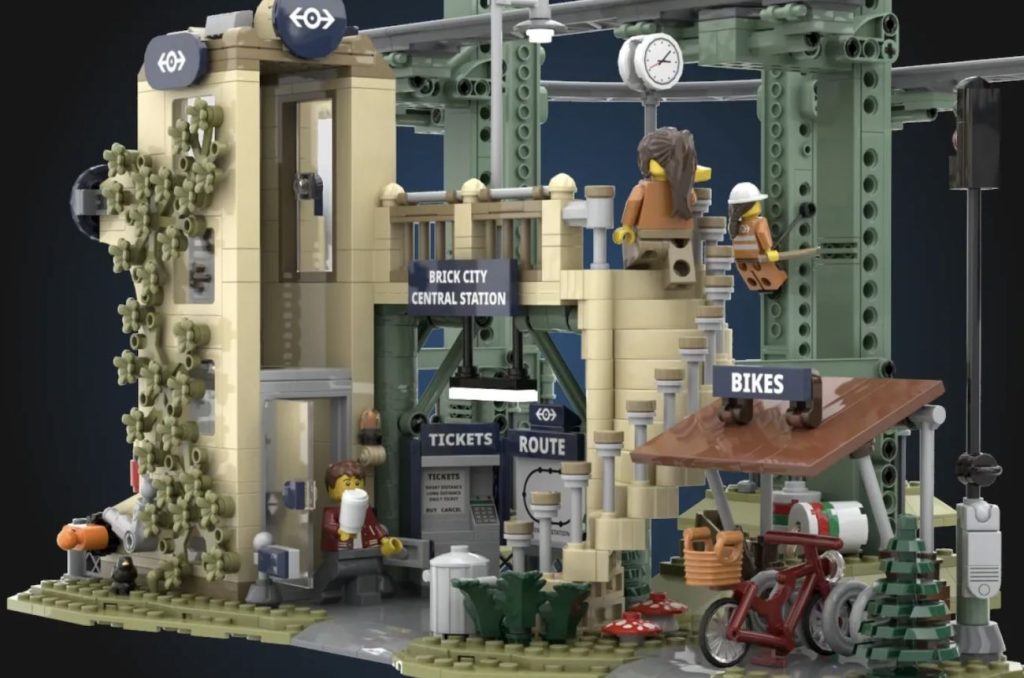 LEGO Ideas Working Suspension Railway