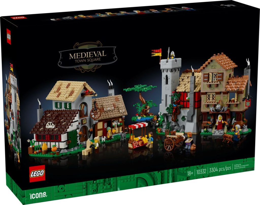 LEGO Icons 10332 Medieval Town Square offiziell vorgestellt - Alle Bilder und Infos zum Set!