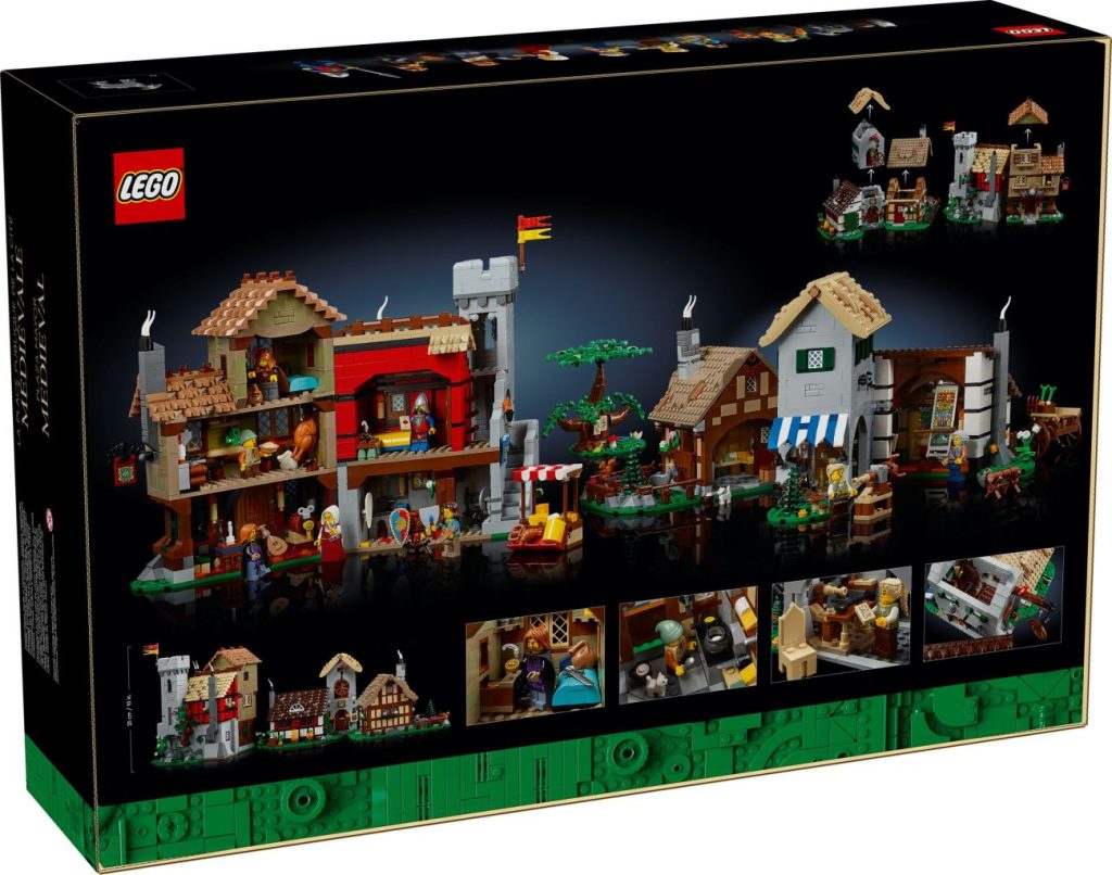 LEGO Icons 10332 Medieval Town Square offiziell vorgestellt - Alle Bilder und Infos zum Set!