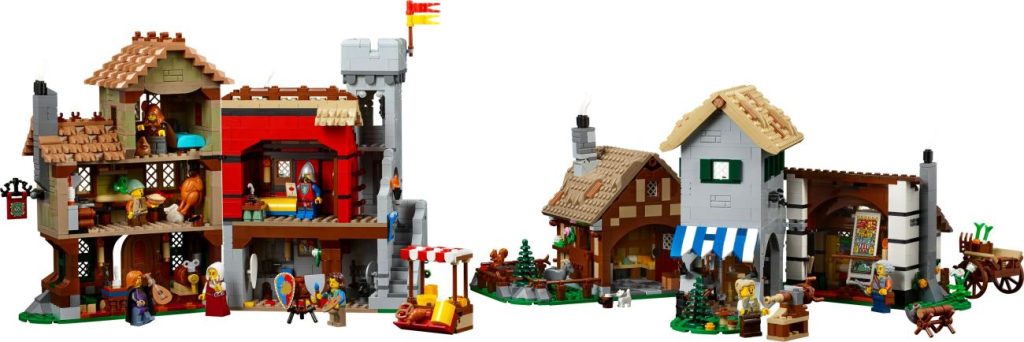 LEGO Icons 10332 Medieval Town Square offiziell vorgestellt - Alle Bilder und Infos zum Set!