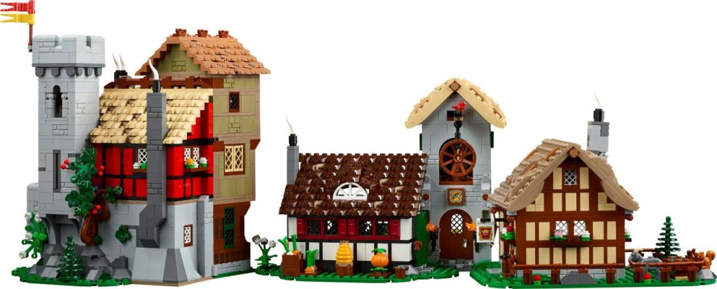 LEGO Icons 10332 Medieval Town Square offiziell vorgestellt - Alle Bilder und Infos zum Set!